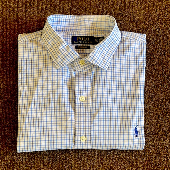 Polo Ralph Lauren Other - Polo Ralph Lauren men’s Performance XL/TG. Blue Checkered